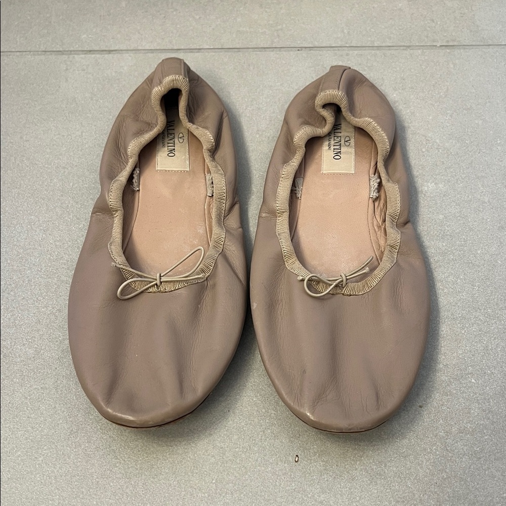 Valentino vintage ballet flats beige size 38.5